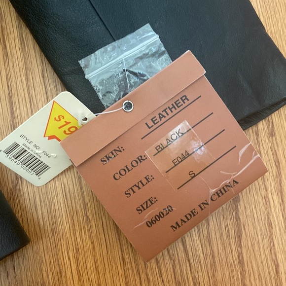 Oscar Piel 100% Genuine Leather Jacket NWT. Size S. - Picture 5 of 15